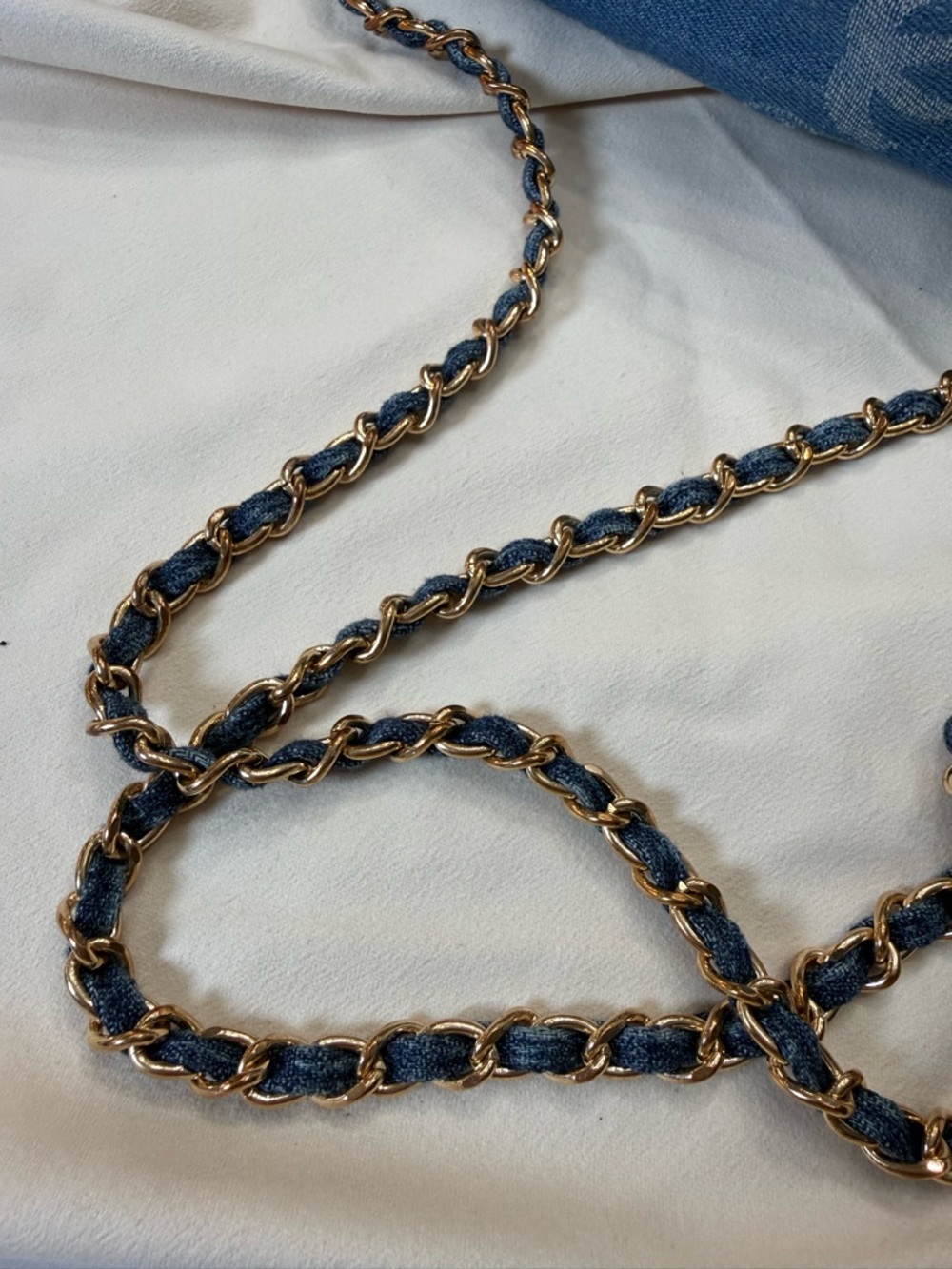 Chanel Blue Denim Camera Bag with Chain Strap - Picture 7 of 7